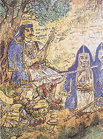 the fearless katsantonis plays his drum